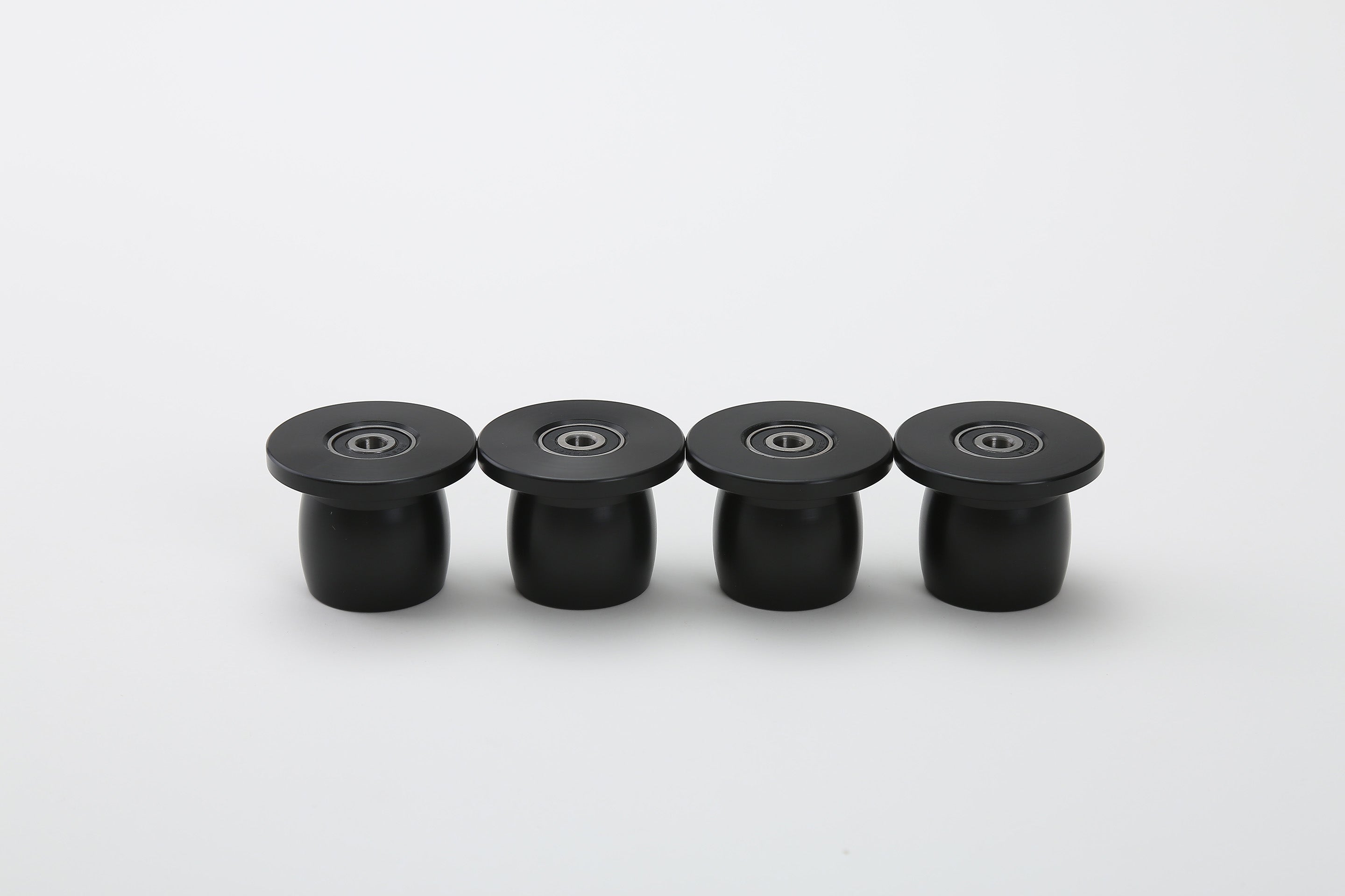 MOMO Replacement Set of 4 Wheels / Rollers Compatible with Total Gym XL, XLS, and FIT models