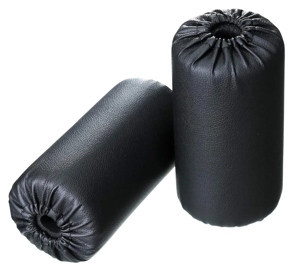Foam Foot Pads Rollers Set of a Pair for Home Gym Exercise Machines Equipments Replacements with 1 Inch Rod