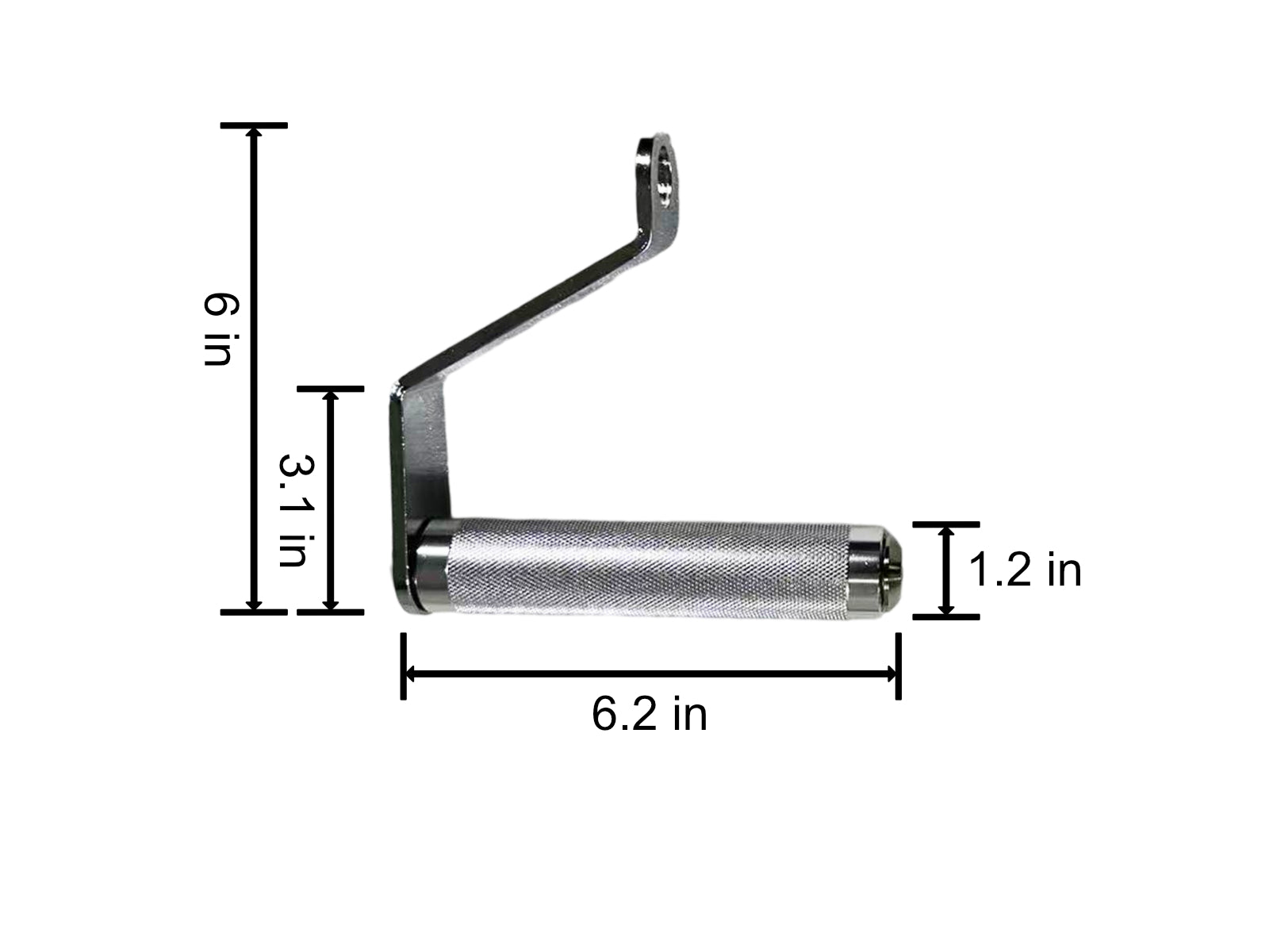 MOMO PRO Heavy-Duty Metal Handles – Premium Steel & Aluminum Alloy Cable Machine Grip Attachment