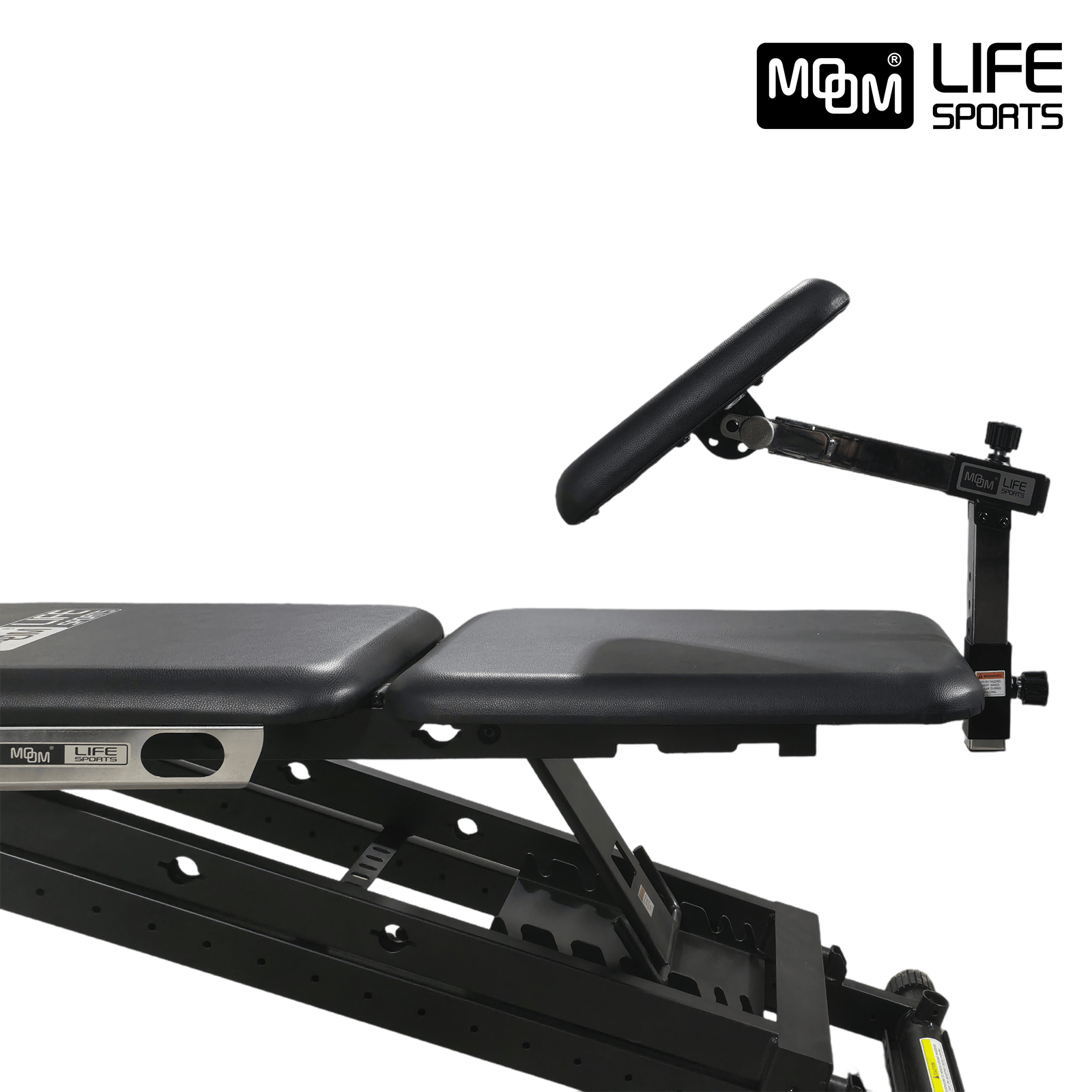 MOMO PRO Adjustable Glideboard Backrest Attachment – Multi-Position Vertical, Horizontal & Tilt Support for Seated Workouts (Patent Pending)