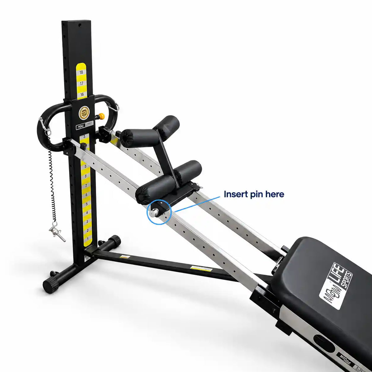 Sit-Up Holder Attachment