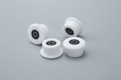 MOMO Replacement Set of 4 Wheels/Rollers Compatible with Total Gym Models 1000, 1100, 1400, 1500, 1600, 1700, 1800, 1900, Achiever, Force, Gold, Max, Platinum, Platinum Plus, Pro, Supra, Supreme, Ultima, Ultra, XLI