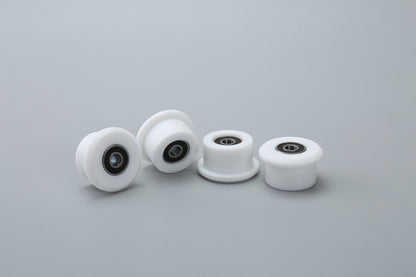 MOMO Replacement Set of 4 Wheels/Rollers Compatible with Total Gym Models 1000, 1100, 1400, 1500, 1600, 1700, 1800, 1900, Achiever, Force, Gold, Max, Platinum, Platinum Plus, Pro, Supra, Supreme, Ultima, Ultra, XLI