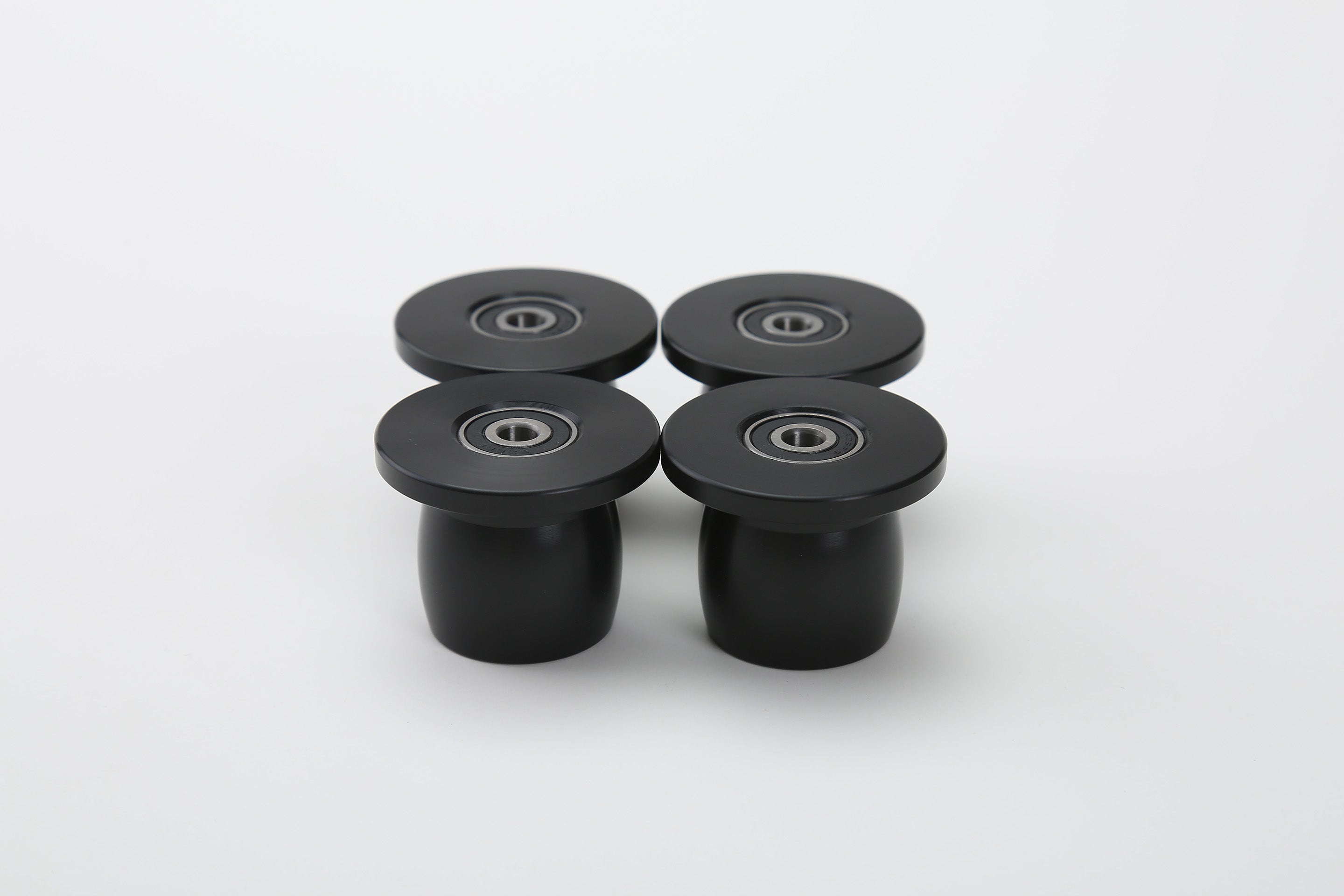 MOMO Replacement Set of 4 Wheels / Rollers Compatible with Total Gym XL, XLS, and FIT models