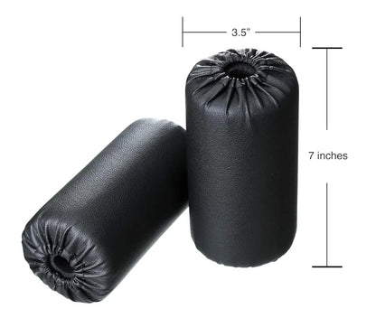 Foam Foot Pads Rollers Set of a Pair  for Home Gym Exercise Machines Equipments Replacements with 1 Inch Rod