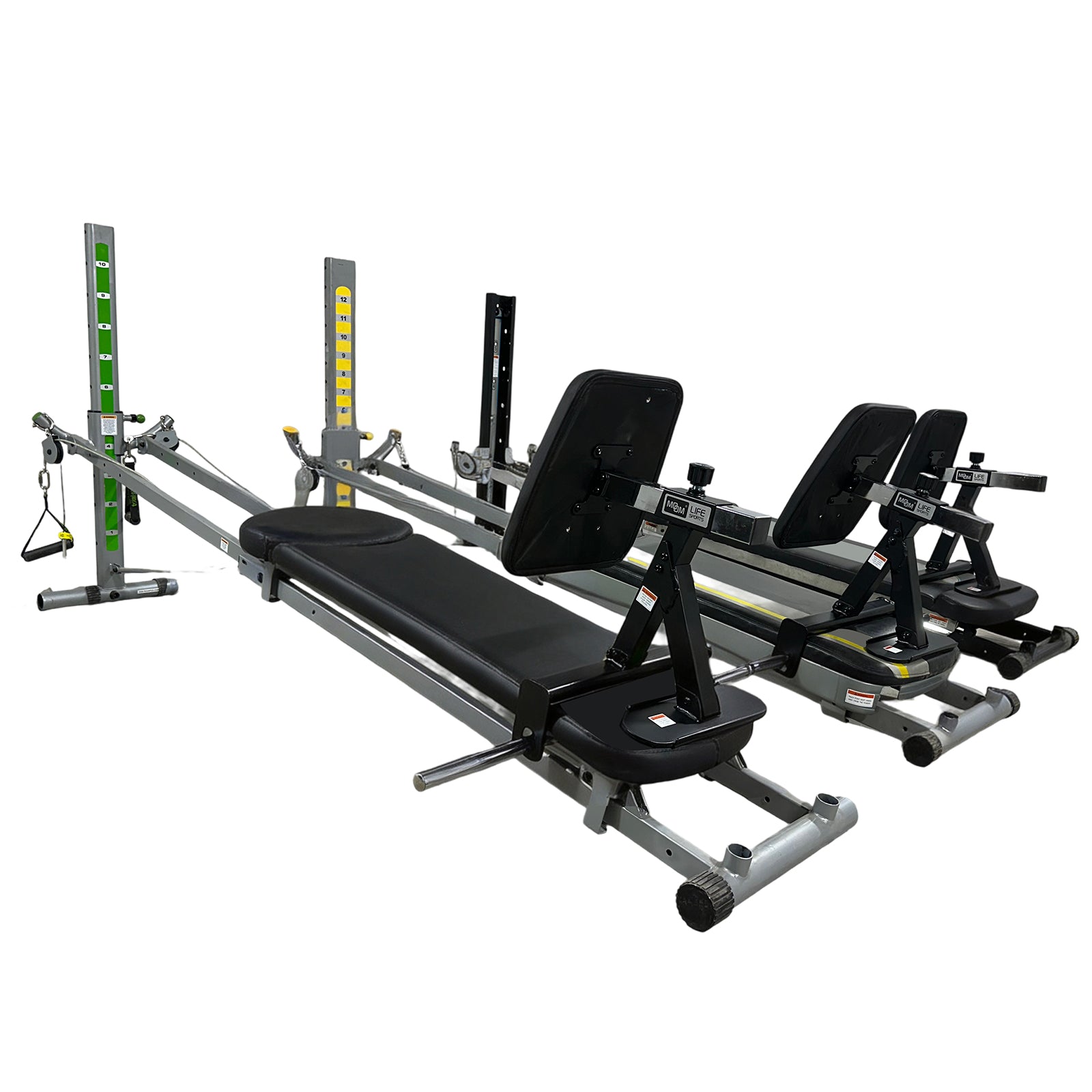 Universal Adjustable Backrest Attachment for Sliding Bench Home Gyms