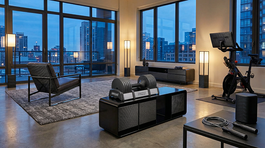 GR8FLEX Adjustable Dumbbells (Pair) 55 lb each