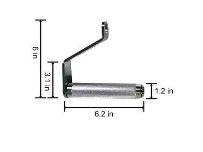 MOMO PRO Heavy-Duty Metal Handles – Premium Steel & Aluminum Alloy Cable Machine Grip Attachment