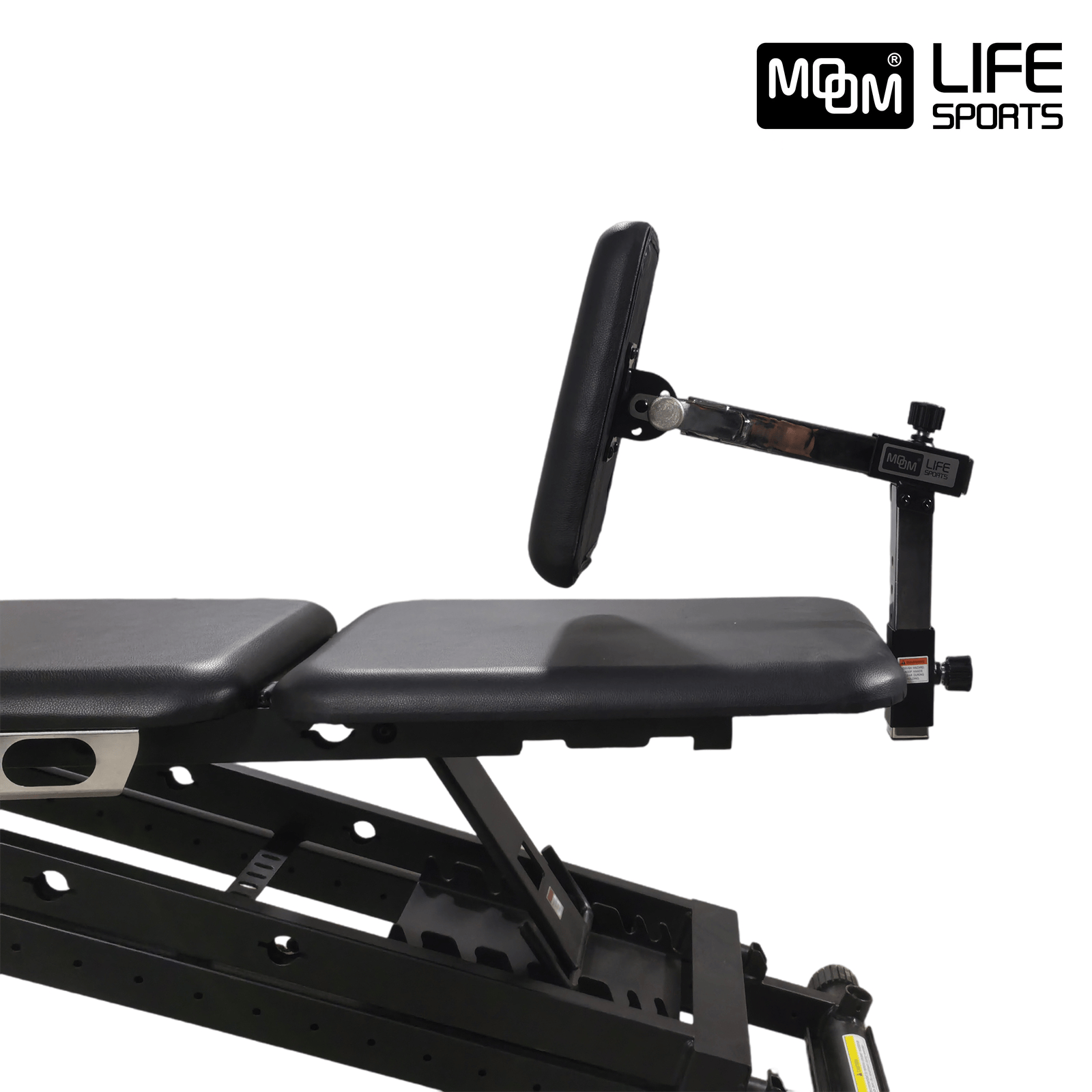 MOMO PRO Adjustable Glideboard Backrest Attachment – Multi-Position Vertical, Horizontal & Tilt Support for Seated Workouts (Patent Pending)