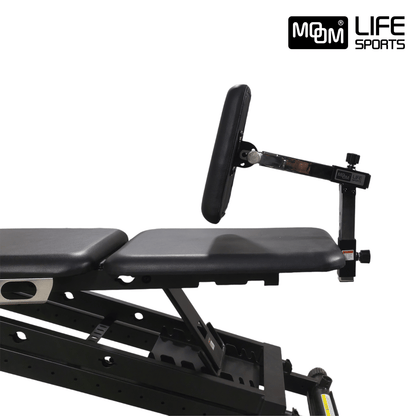 MOMO PRO Adjustable Glideboard Backrest Attachment – Multi-Position Vertical, Horizontal & Tilt Support for Seated Workouts (Patent Pending)