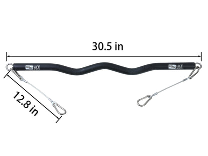 MOMO PRO EZ Curl Bar - Heavy Weight Training Accessory