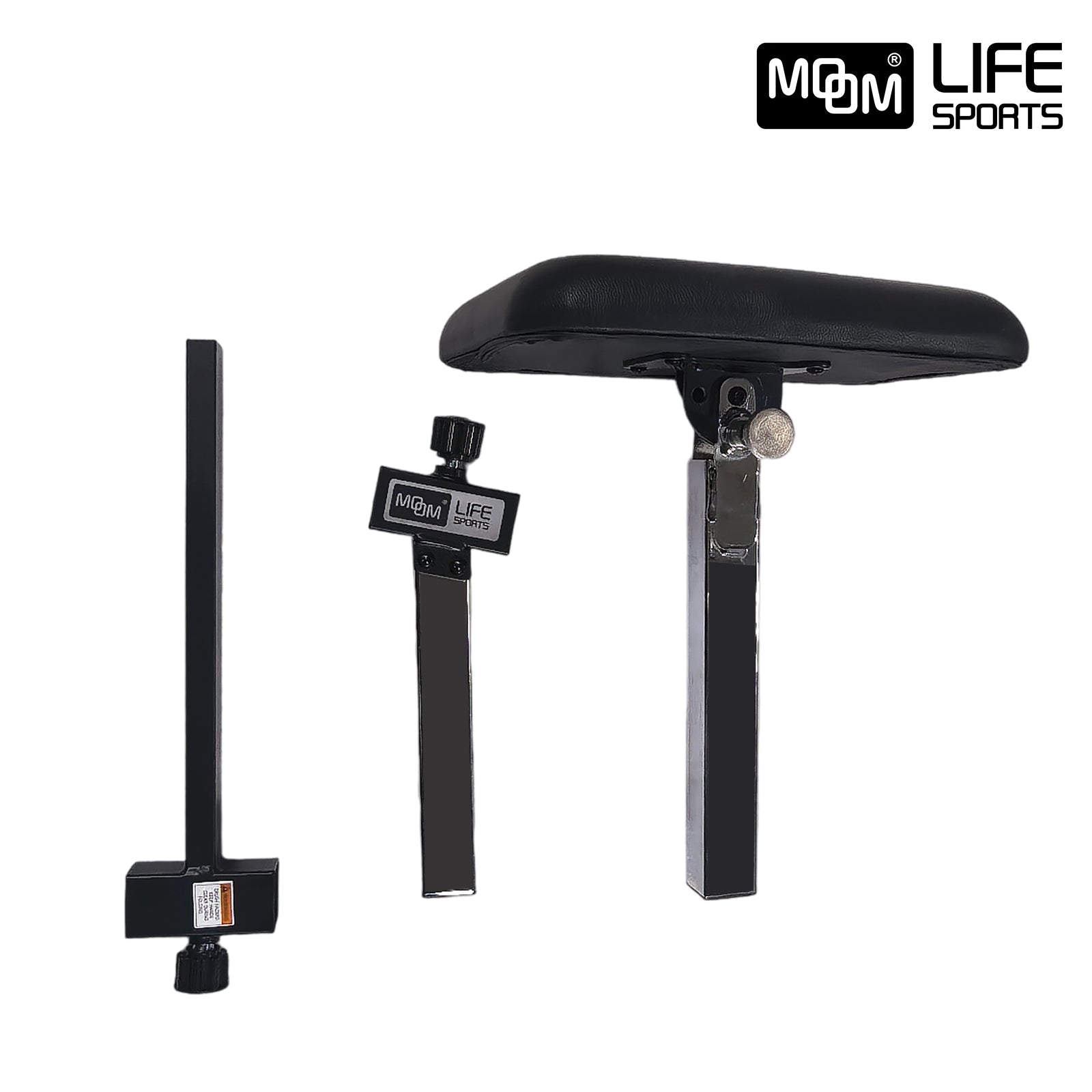 MOMO PRO Adjustable Glideboard Backrest Attachment – Multi-Position Vertical, Horizontal & Tilt Support for Seated Workouts (Patent Pending)