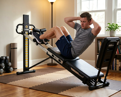 MOMO PRO Sit-Up Holder Attachment – Compatible with Total Gym FIT, XL, XLS & GR8FLEX | Rail-Mounted Ab Trainer for Sit-Ups & Core Workouts