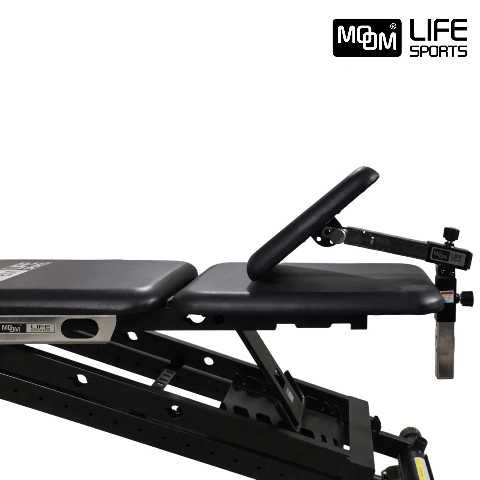 MOMO PRO Adjustable Glideboard Backrest Attachment – Multi-Position Vertical, Horizontal & Tilt Support for Seated Workouts (Patent Pending)