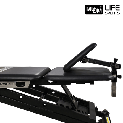 MOMO PRO Adjustable Glideboard Backrest Attachment – Multi-Position Vertical, Horizontal & Tilt Support for Seated Workouts (Patent Pending)