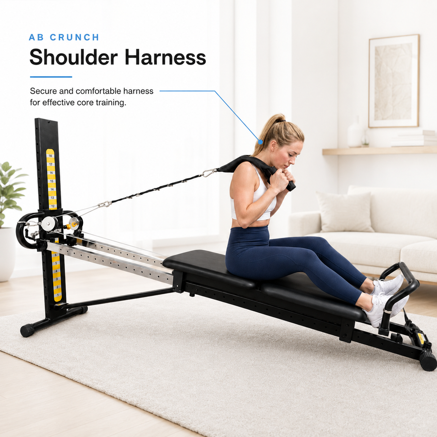 Ab Crunch Shoulder Harness