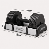 Adjustable Dumbbells (55 lb)