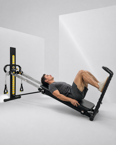 MOMO Frame — standalone sliding bench frame, compatible with Total Gym and MOMO benches