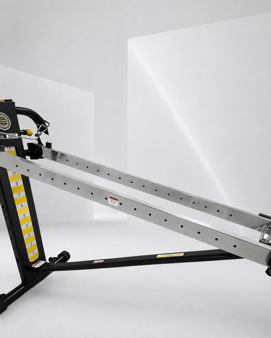 MOMO Frame — standalone sliding bench frame, compatible with Total Gym and MOMO benches