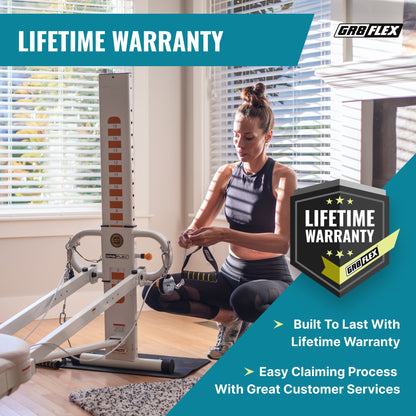 GR8FLEX Total Performance Gym - Pearl White