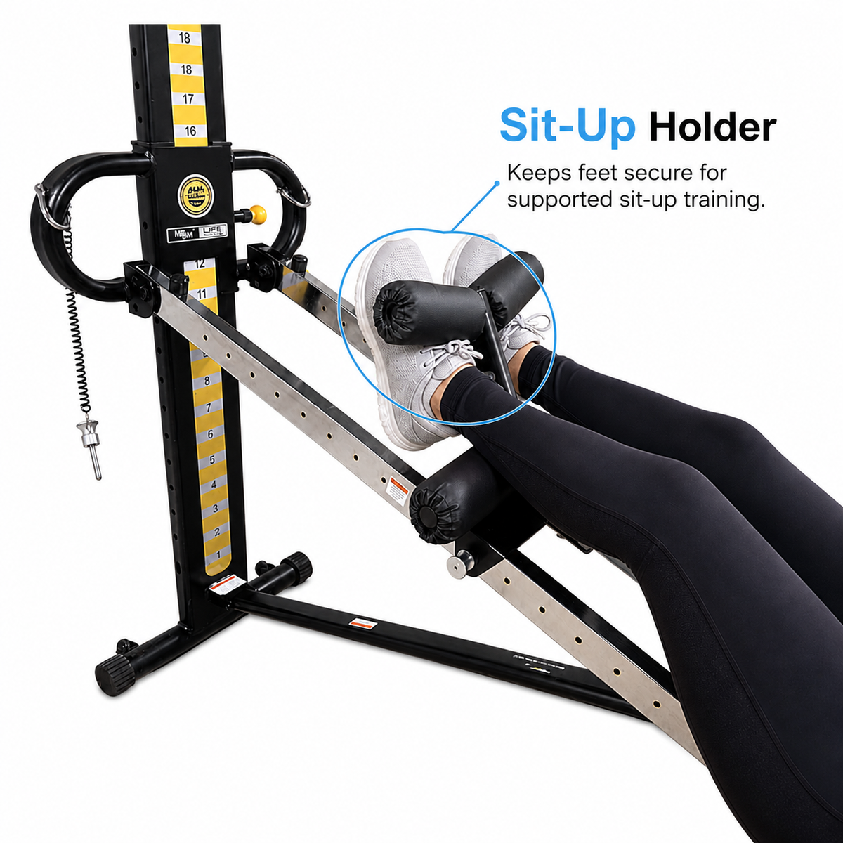 Sit-Up Holder Attachment